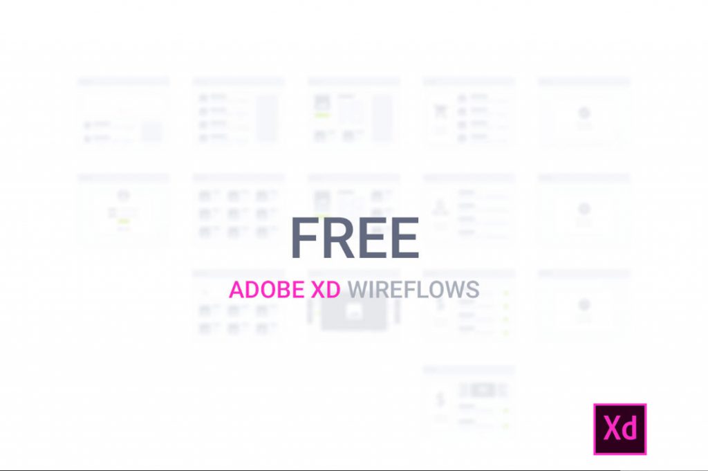 Adobe XD Desktop Wireflows 1